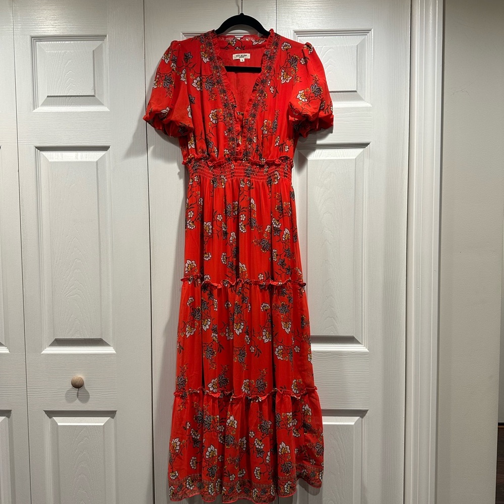 Max Studio Burnt Orange Dress